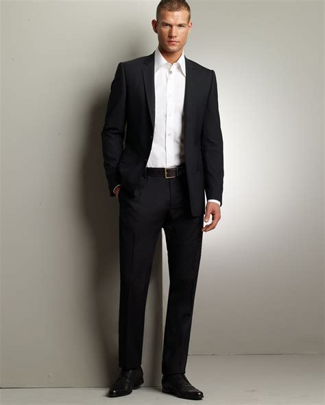 dolce gabbana black suit